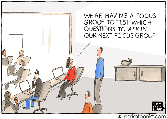 Customer Events Are Not Focus Groups