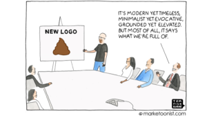 Rebranding cartoon - Tom Fishburne